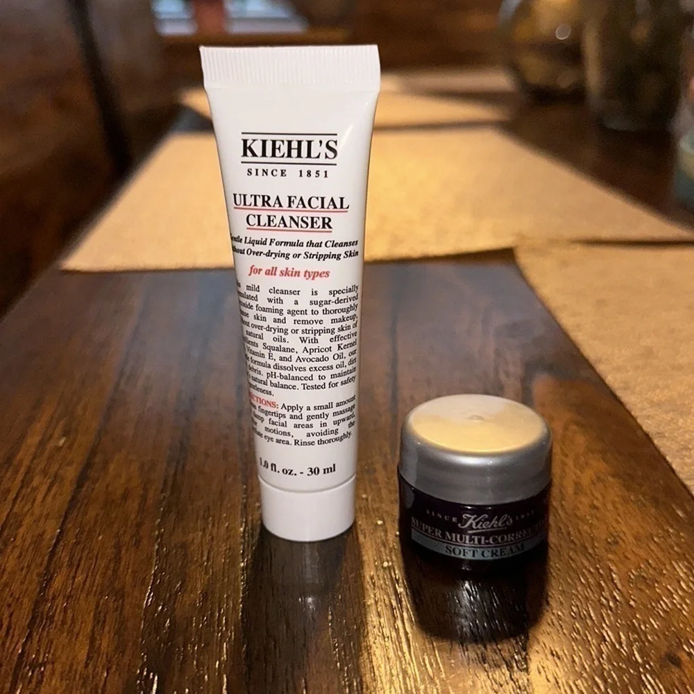 KIEHL’S Ultra Facial Cleanser AND Super Multi-Corrective Soft cream - Picture 3 of 5